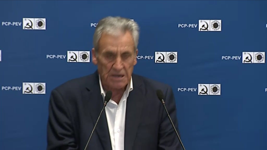 Intervenção de Jerónimo de Sousa