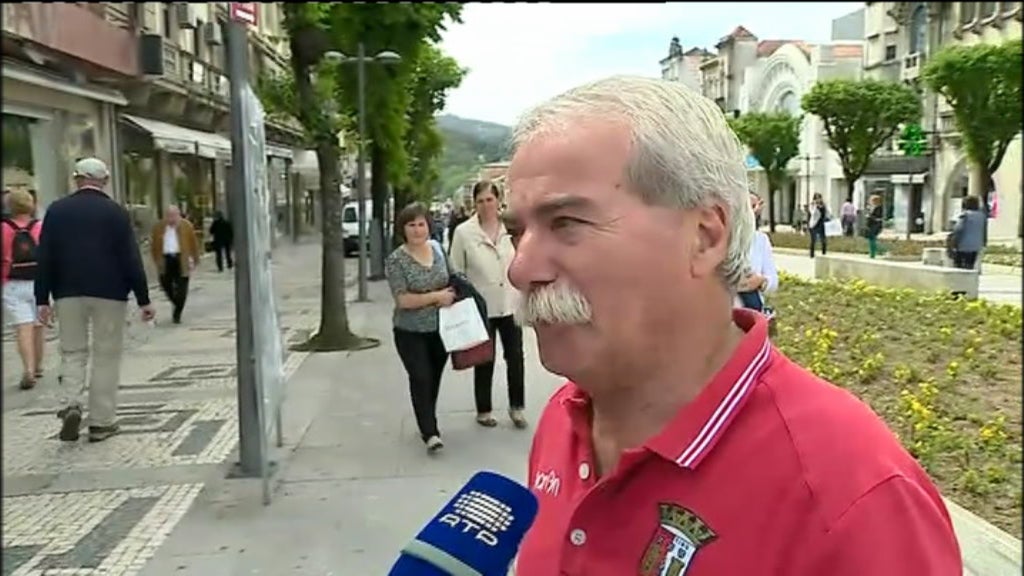 Futebol: Festejos em Braga