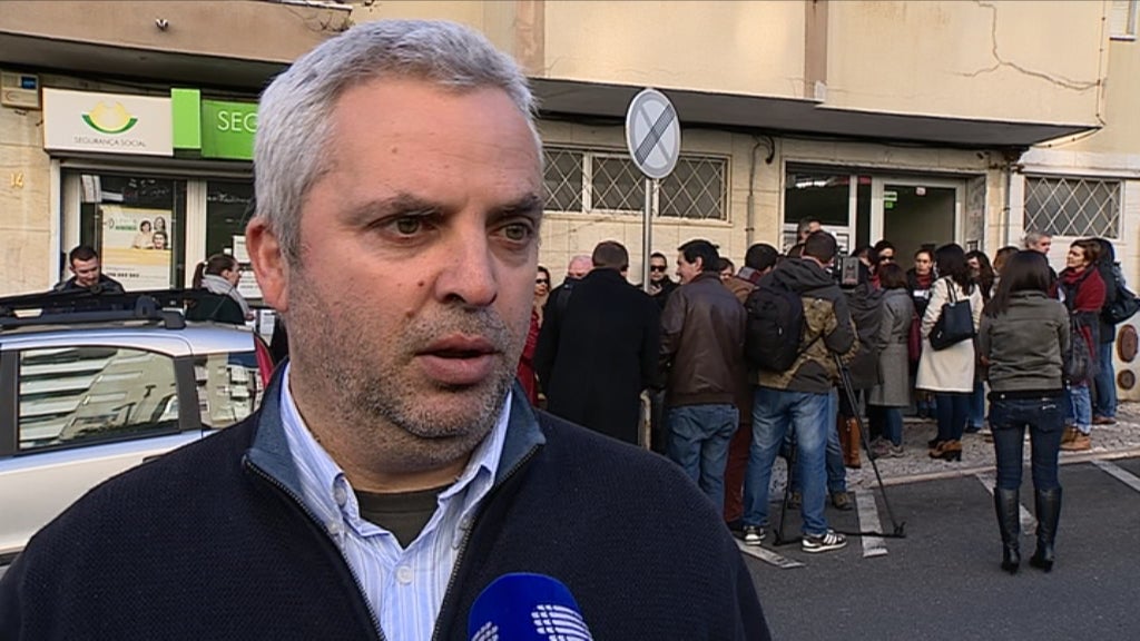 Manifestação da função pública em Vila Franca de Xira