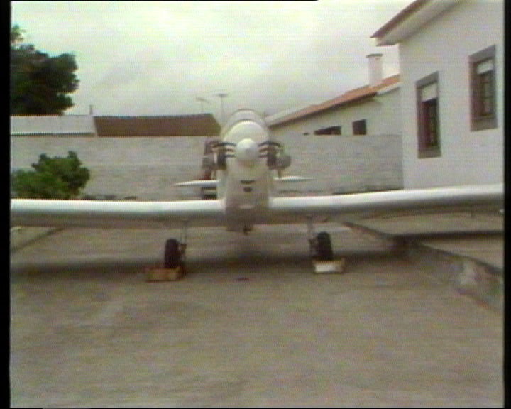 Avião construído em casa