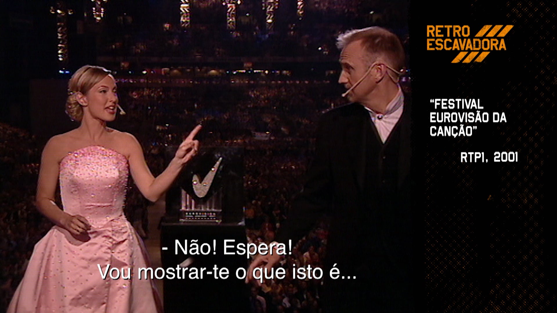 Apresentadores em Momentos Imprevistos