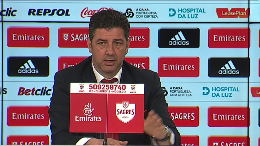 Futebol: reação ao Benfica vs Tondela