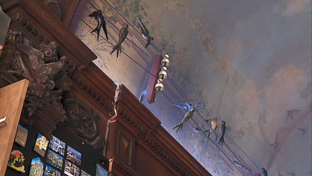 Restauro do teto da “Tabacaria Mónaco”