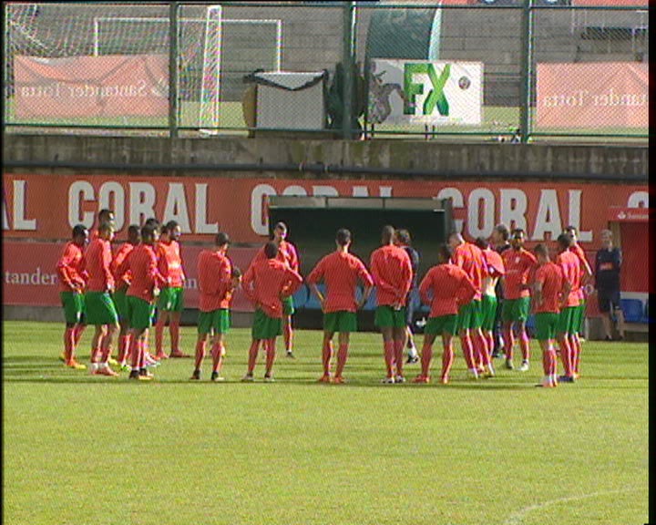 Futebol: treino do Marítimo