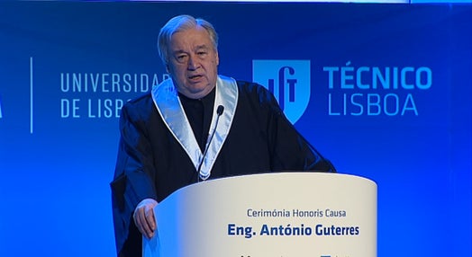 Doutoramento Honoris Causa de António Guterres