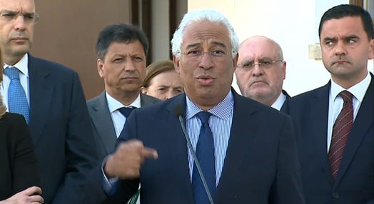 António Costa em Pedrógão Grande