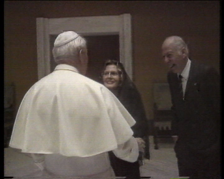 Amália Rodrigues recebida pelo Papa