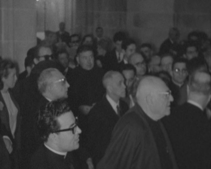 Visita de Dom José da Costa Nunes ao Mosteiro da Batalha