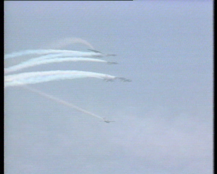 Exibição da esquadrilha Asas de Portugal