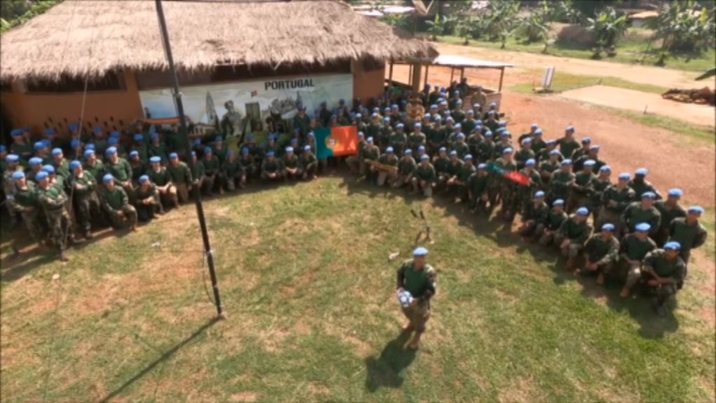 Mundial 2018: Militares apoiam Portugal
