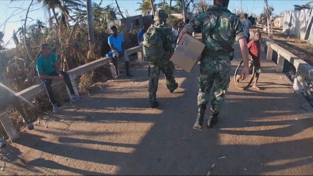 Regresso de militares