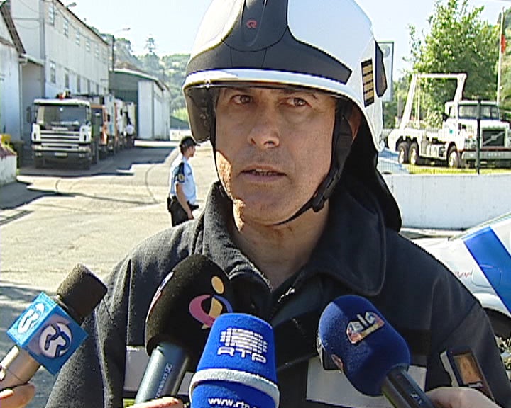 Incêndio em Sacavém