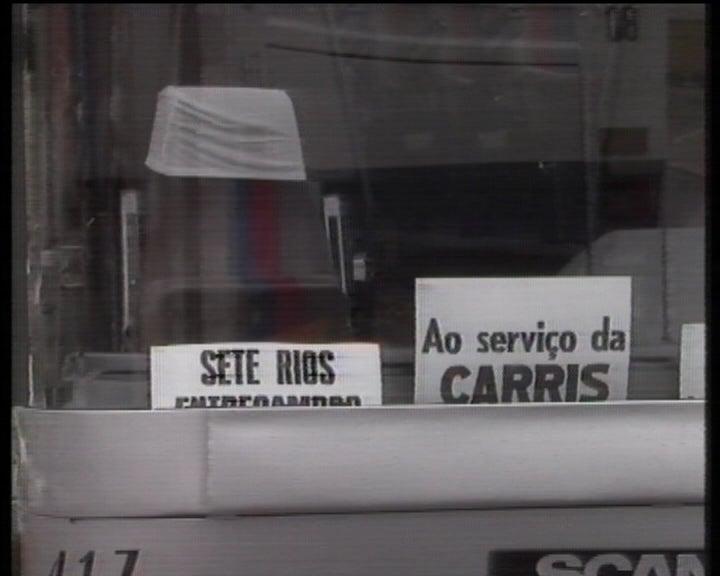 Greve dos trabalhadores da Carris