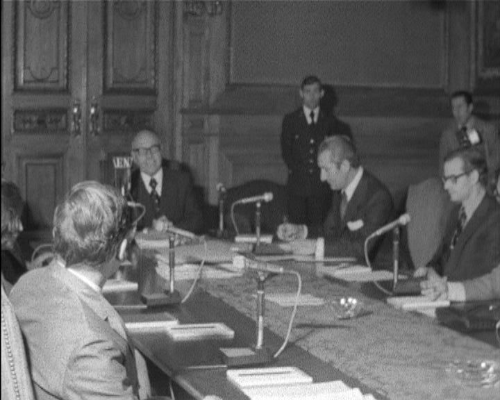 Sessão de trabalhos de ministros da Justiça