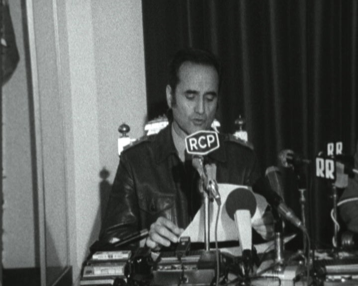 Conferência de imprensa de Pinto Ferreira