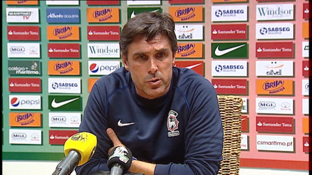 Futebol: Treino do Clube Sport Marítimo