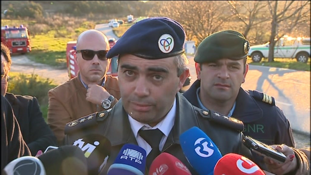 Explosão na fábrica de pirotecnia em Avões