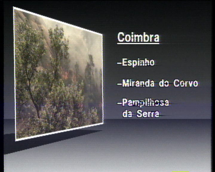 Incêndios na região Norte e Centro