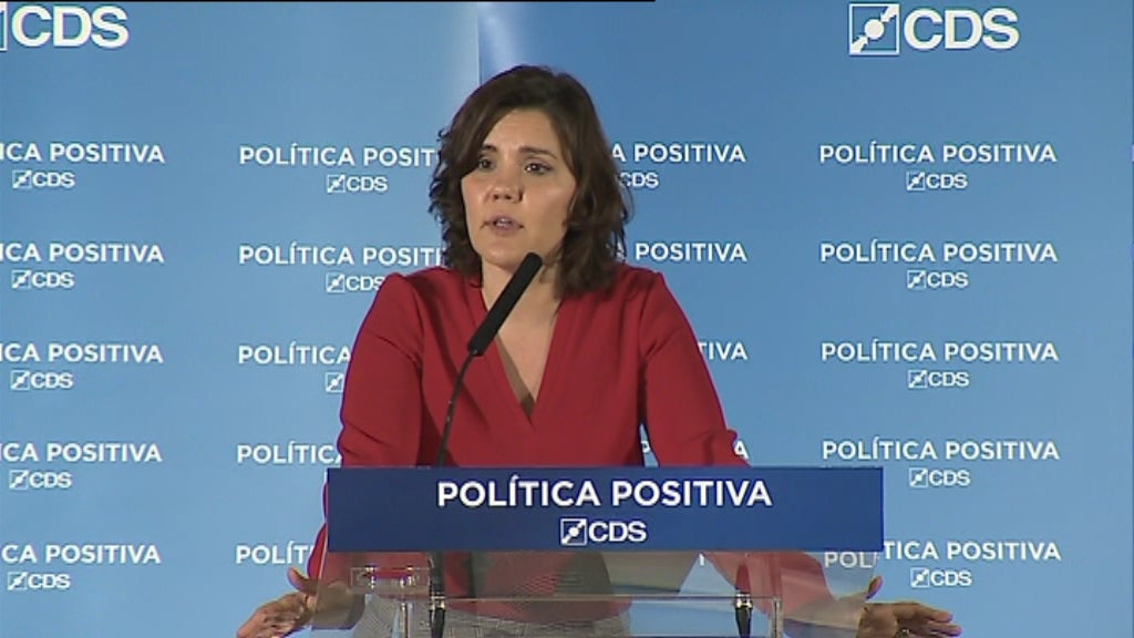 Discurso de Assunção Cristas