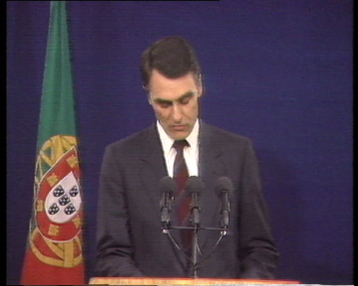 Comunicado ao país de Cavaco Silva