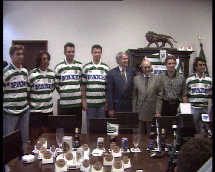 Apresentação da equipa do Sporting