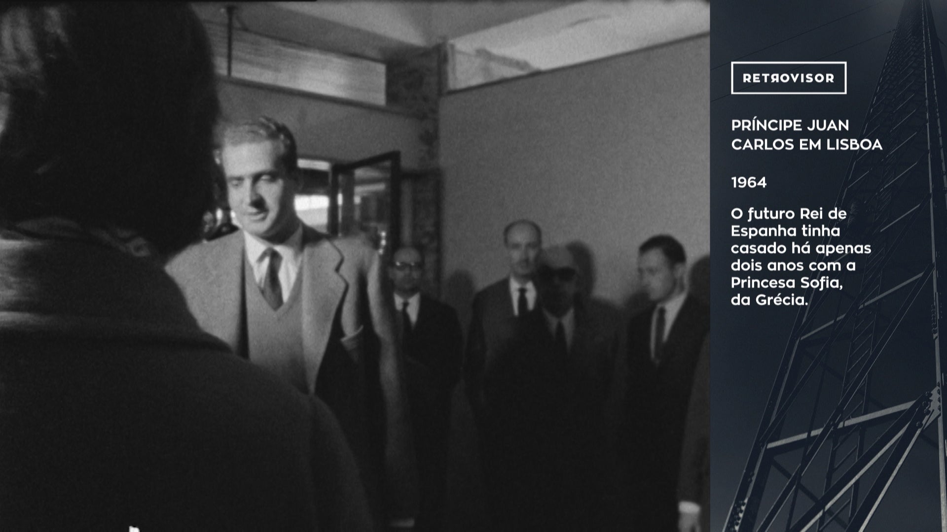 Príncipe Juan Carlos em Lisboa