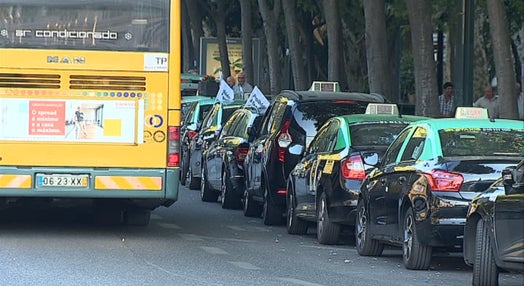 Protesto dos Taxistas