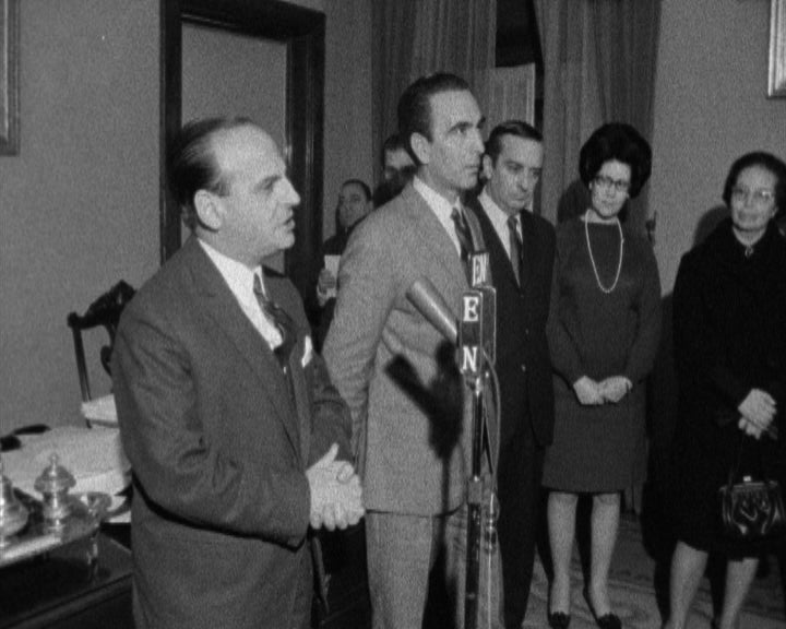 José Hermano Saraiva recebe delegação de Coimbra