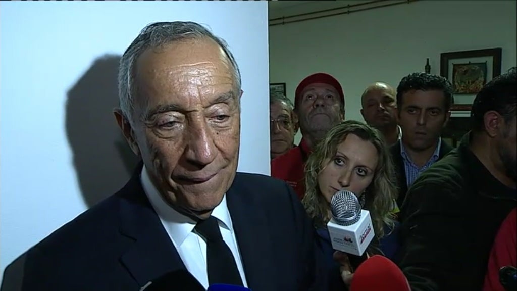 Marcelo Rebelo de Sousa em Seia