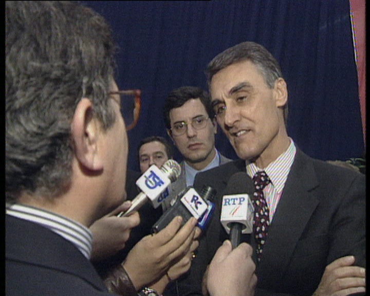 Conferência de imprensa de Cavaco Silva