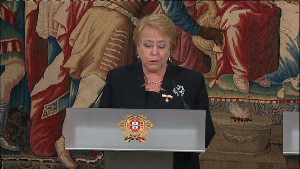 Visita de Michelle Bachelet  a Portugal