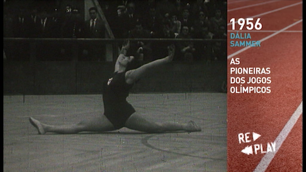 1956 Dália Sammer as pioneiras dos Jogos Olímpicos