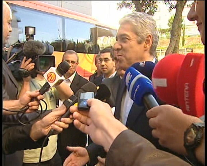 Declarações de José Sócrates em Oeiras