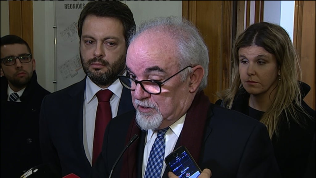 Vieira da Silva na Assembleia da República