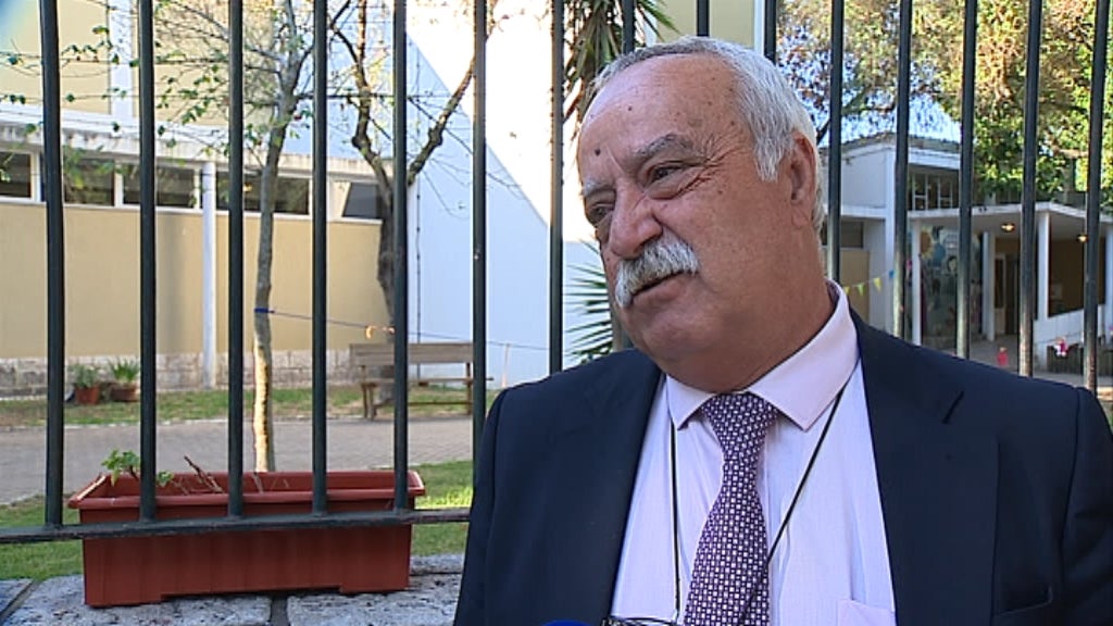 Professores em greve