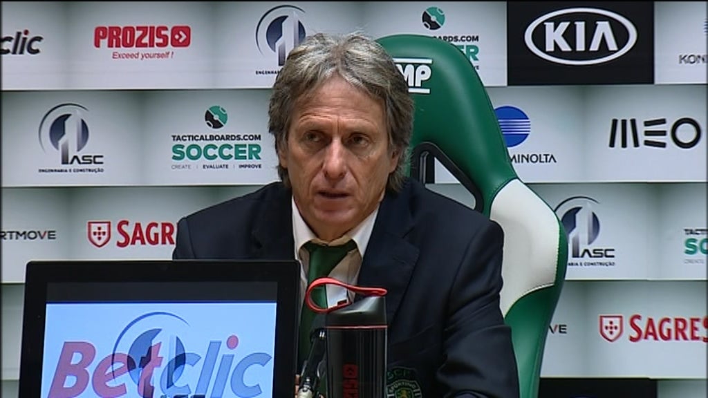 Declarações de Jorge Jesus e Miguel Cardoso