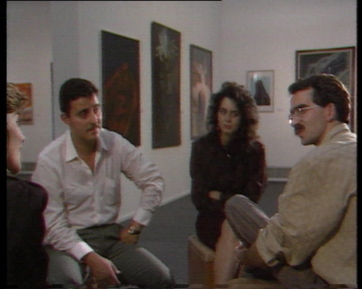 Inauguração da exposição “Jovem Pintura Portuguesa”