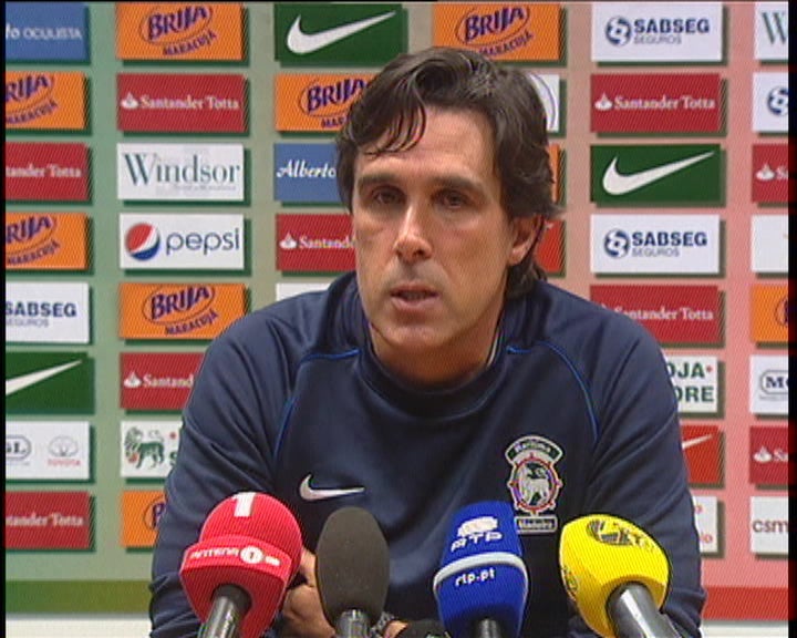 Futebol: treino do Marítimo