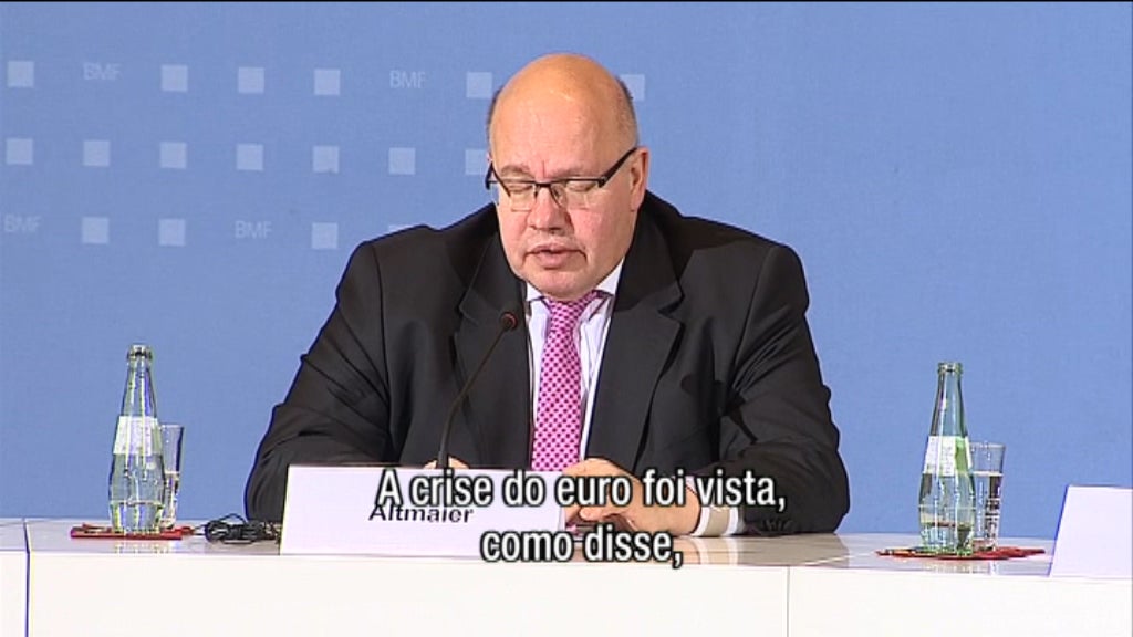 Mário Centeno em Berlim