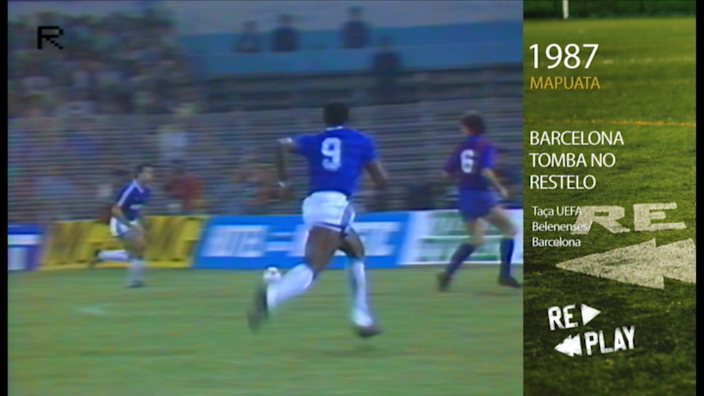 1987 Mapuata: Barcelona tomba no Restelo