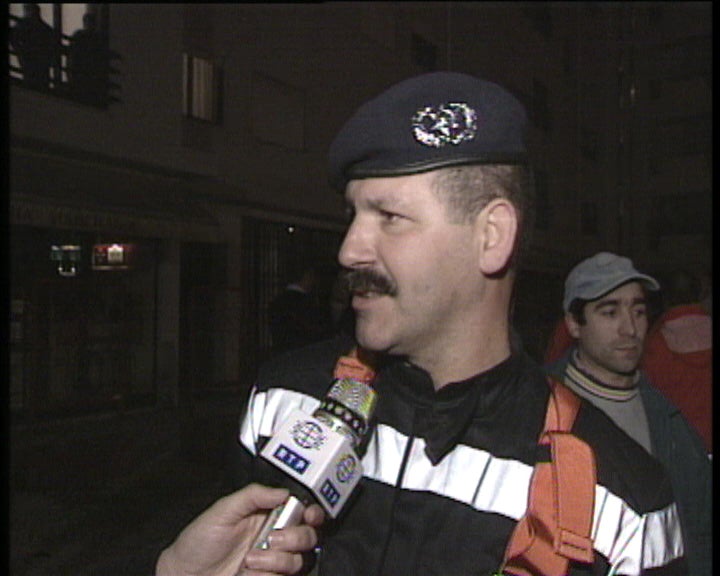 Entrevista ao Sub-Comissário, Pinheiro Santos