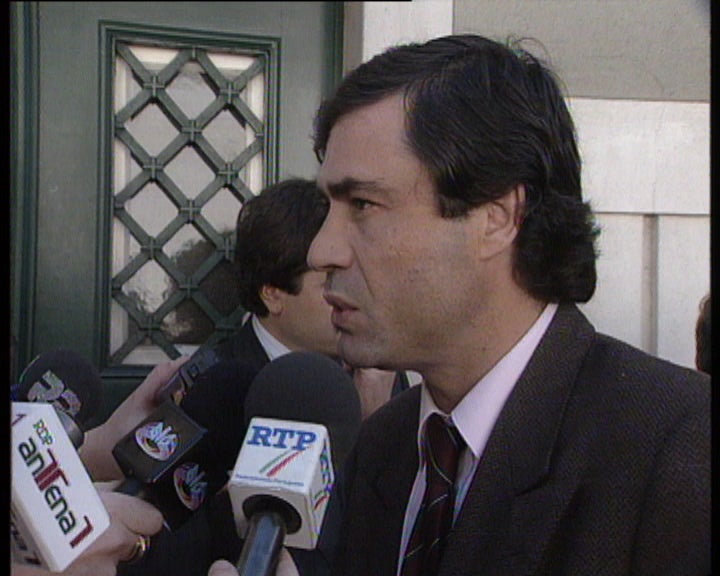 Protesto de trabalhadores da Torralta