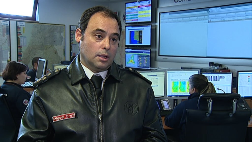 Funcionamento do comando operacional da ANPC