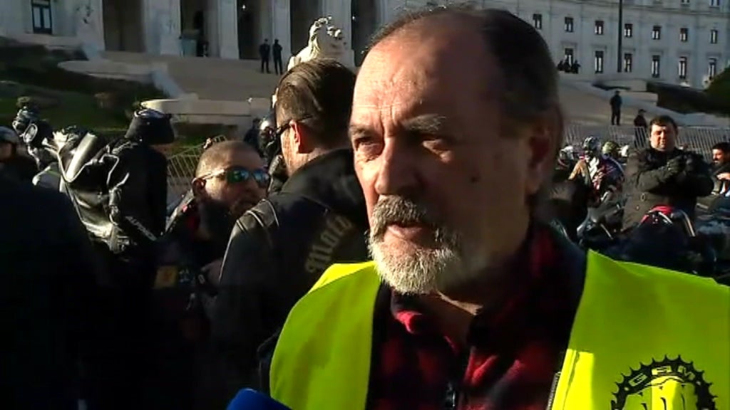 Manifestações de motards