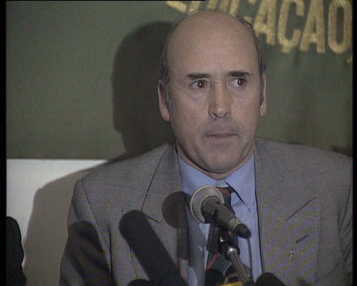 Conferência de imprensa de Sousa Cintra