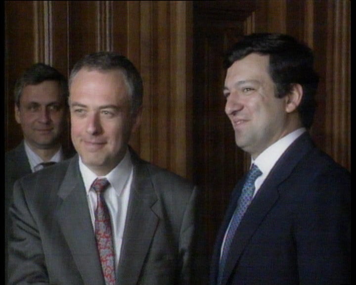 Durão Barroso em Moscovo