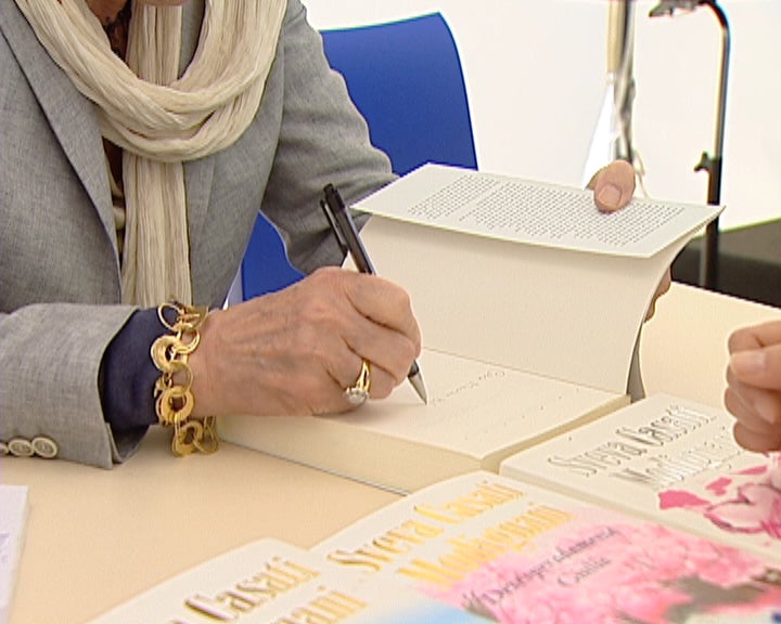 Sveva Casati Modignan na Feira do Livro