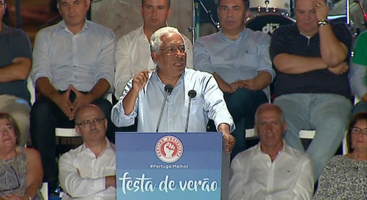 António Costa na rentrée política do PS