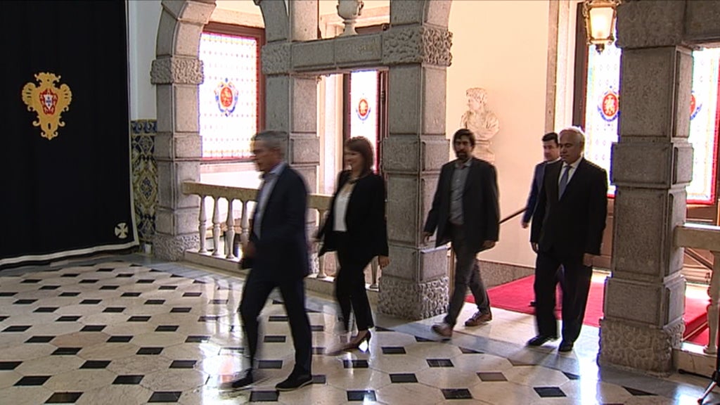 Partidos são recebidos em Belém