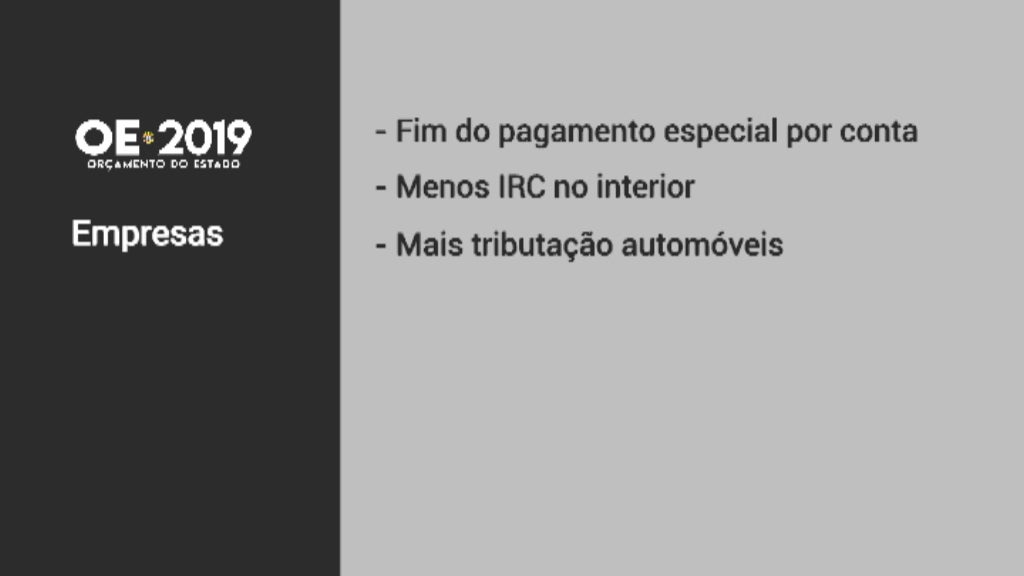 Orçamento do Estado 2019